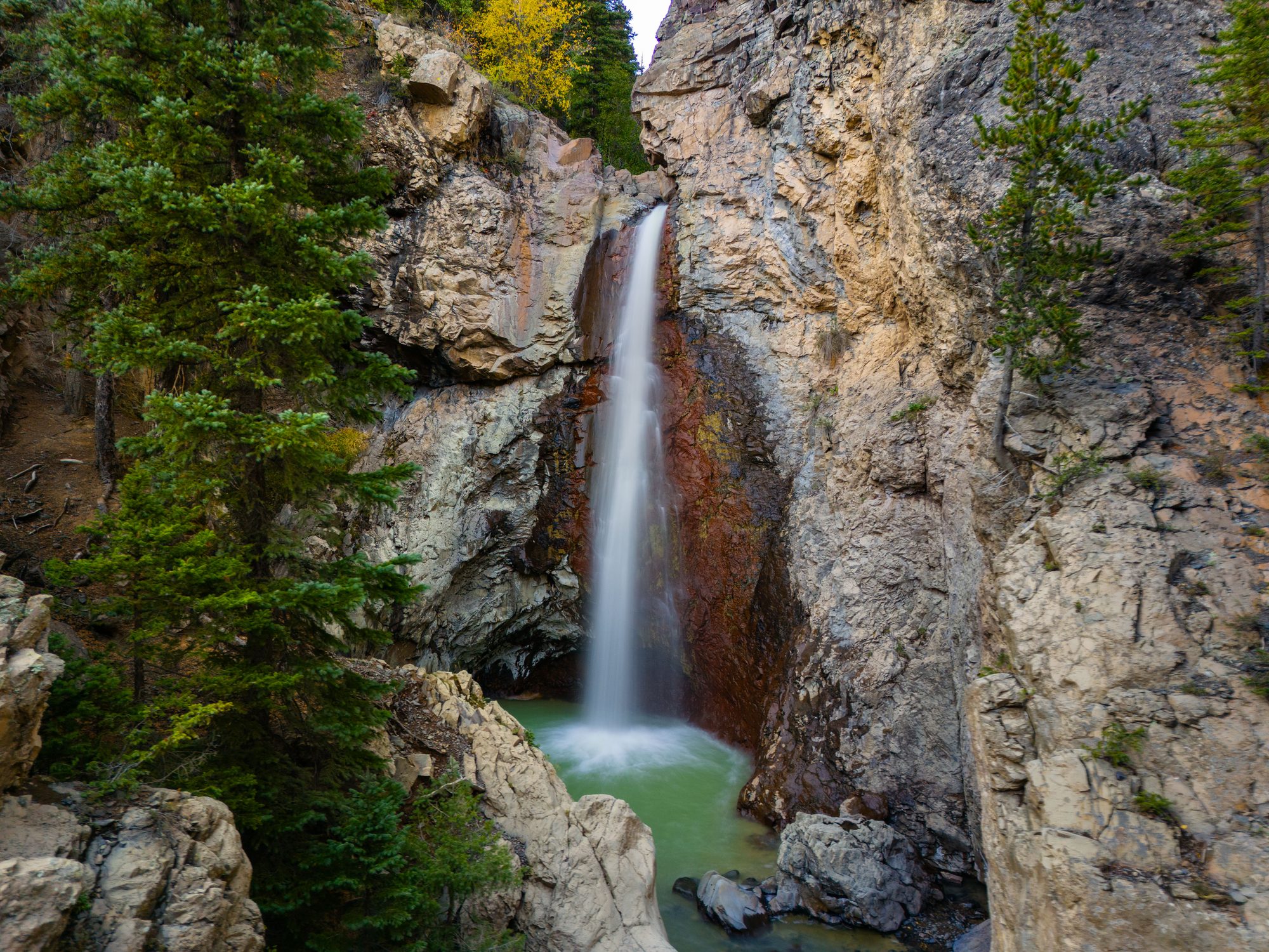 Waterfall near Platoro