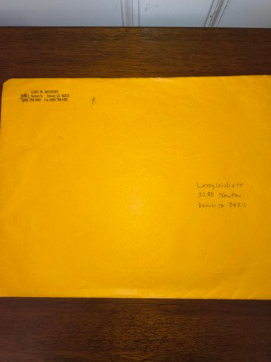 Easement document