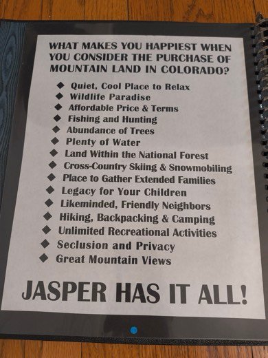 Sales book page