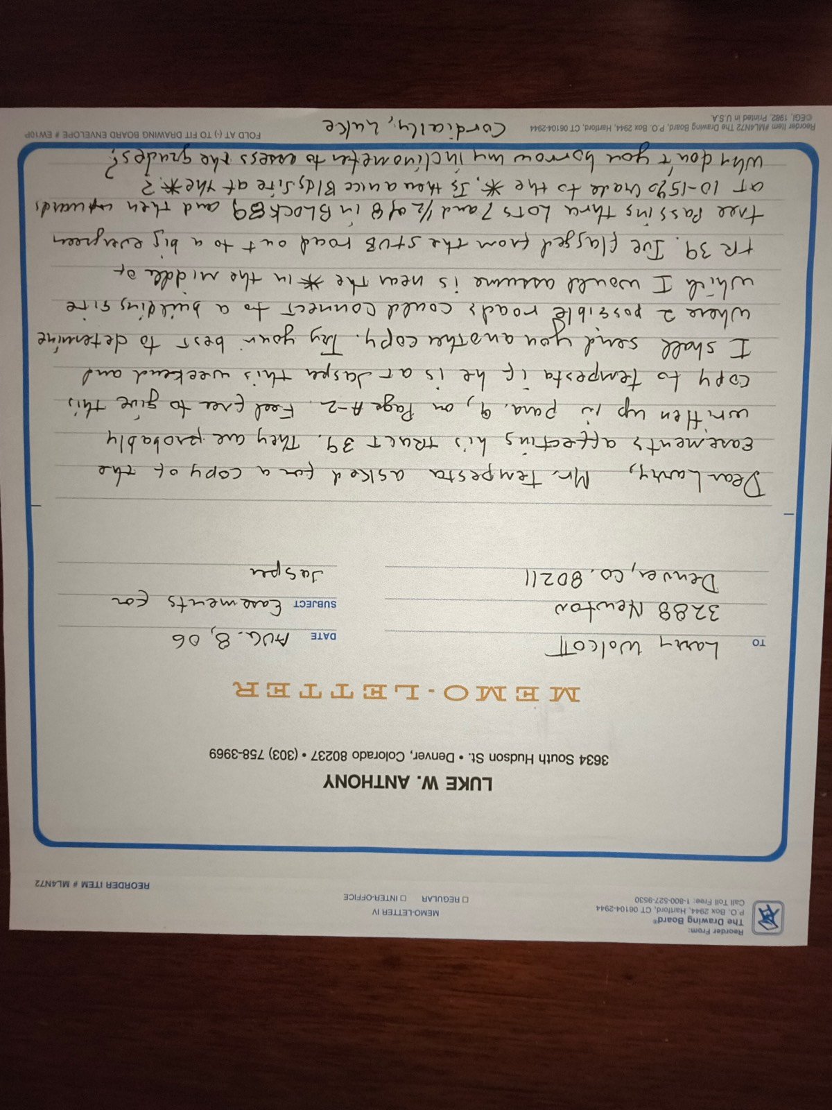 Historical document